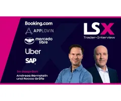 Trader-Interview mit Rocco Gräfe: Booking Holdings, AppLovin, MercadoLibre, Uber & SAP