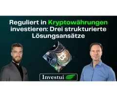 Reguliert in Kryptowährungen investieren: Drei strukturierte Lösungsansätze