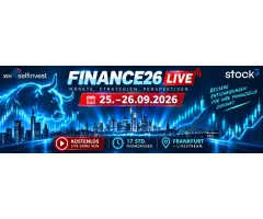 Vom Screening bis zum Trade: So wird das stock3 Terminal zu Deiner Börsen-Zentrale - Livestream von der Finance 26 in Frankfurt heute um 14:00 Uhr