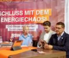 Wagenknecht: BSW stellt in Sachsen-Anhalt Antrag auf Gasspeicher-Füllung mit Russland-Gas