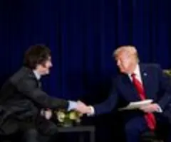 Trump greift vor Argentinien-Wahl Rechtspopulisten Milei unter die Arme