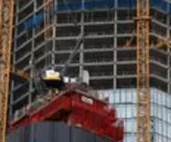 Bauaufträge steigen um fast zehn Prozent - Mehrere Großprojekte