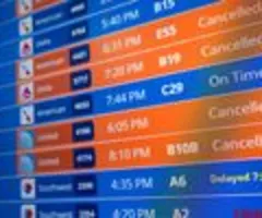 Flugchaos in den USA trifft über eine Million Reisende