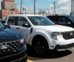 Ford streicht wegen Trumps Zöllen Prognose zusammen - Milliardenbelastung