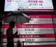 Börsen in Asien nach China-Daten im Keller