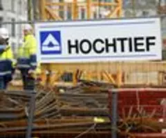 Hochtief mit Umsatz- und Gewinnplus - Prognose bestätigt