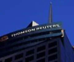 Thomson Reuters baut Gewinn aus - Ziele bekräftigt