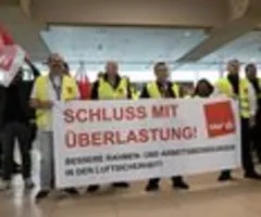 Kreise - Verdi ruft zu Streik beim Flughafen-Sicherheitspersonal auf