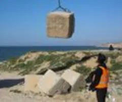 US-Militär beginnt mit Bau von Seebrücke vor Küste von Gazastreifen