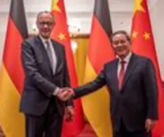 Merz beendet China-Reise - "Müssen offen über schwierige Themen reden"