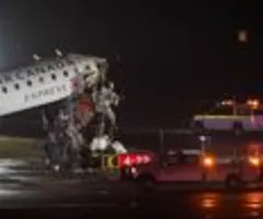 Flugzeugunglück auf New Yorker Airport LaGuardia - Beide Piloten tot