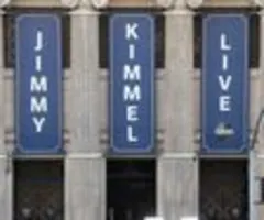 Deutscher Journalisten-Verband kritisiert Absetzung von Jimmy Kimmel