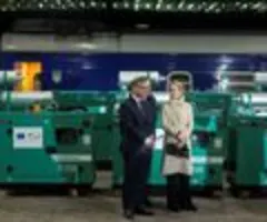 EU und Deutschland helfen ukrainischer Bahn nach russischen Angriffen