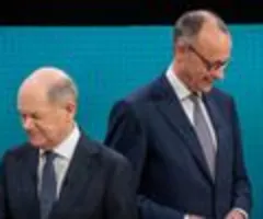 Scholz und Merz machen in erstem TV-Duell Unterschiede deutlich