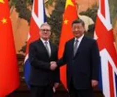 Großbritannien und China wollen Beziehung neu ausrichten