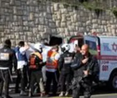 Feuerpause verlängert - Tote bei Anschlag in Jerusalem