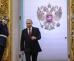 Putin für fünfte Amtszeit vereidigt - Weitgehender Boykott des Westens