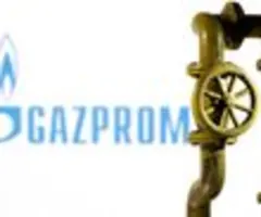 Gazprom - Drosseln weiter Kapazität von Nord Stream 1