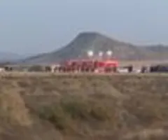 Türkischer Militärtransporter über Georgien abgestürzt - 20 Menschen an Bord