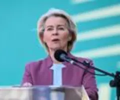 Von der Leyen: Müssen mit Erneuerbaren und Atom weg vom Import fossiler Energie