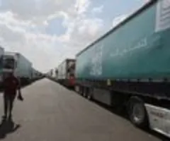 Palästinensische Lkw-Fahrer fürchten bei Gaza-Fahrten um ihre Sicherheit