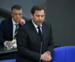 Klingbeil kündigt für 2025 Rekordinvestitionen von 110 Mrd Euro an