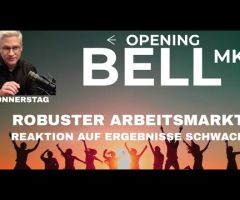 Arbeitsmarkt bleibt robust | Reaktion auf Ergebnisse zumeist negativ