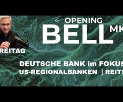 Deutsche Bank im Fokus | US-Regionalbanken und REITS unter Druck