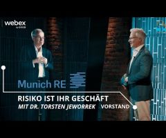 Munich Re: Risiko ist ihr Geschäft | Mein Holo-Talk mit Vorstand Dr. Torsten Jeworrek