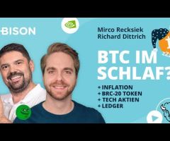 BTC im Dornröschenschlaf? Inflation, BRC-20 Token, Tech-Aktien, SEC & AI Coins mit @Bitcoin2Go