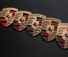 Porsche verändert Logo