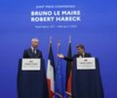 Habeck und Le Maire wittern Entspannung im Subventionsstreit mit USA