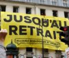 Erneut landesweite Proteste in Frankreich gegen Rentenreform