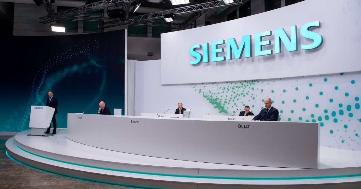 Siemens-Chef will Lieferzeiten verkürzen - Engpässe gehen zurück • news • onvista