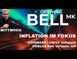 Verbraucherpreise über den Zielen. Coinbase, Unity Software implodieren. Roblox schwach.