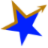 Logo Blue Star Gold