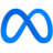 Logo Meta Platforms (ehem. Facebook)