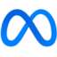 Logo Meta Platforms (ehem. Facebook)