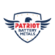 Logo PATRIOT BATTERY MET.CDI