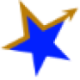 Logo Blue Star Gold