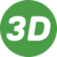 Logo 3D Oil
