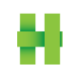 Logo HILLS BANCORP.
