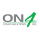 Logo ON4 CMNCTS INC. DL-,0001