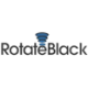 Rotate Black Logo Rotate Black