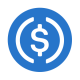Logo USD Coin Kurs in US Dollar