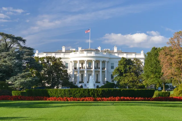 Das Weiße Haus in Washington.
