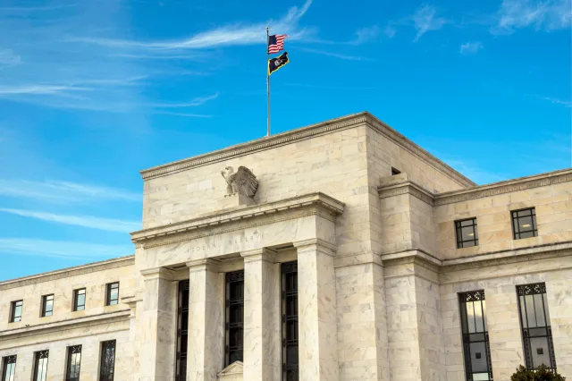 Das Gebäude der US-Notenbank Federal Reserve