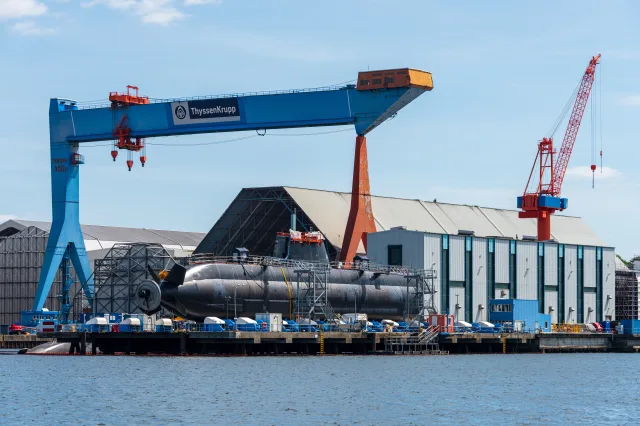 Die Werft von TKMS