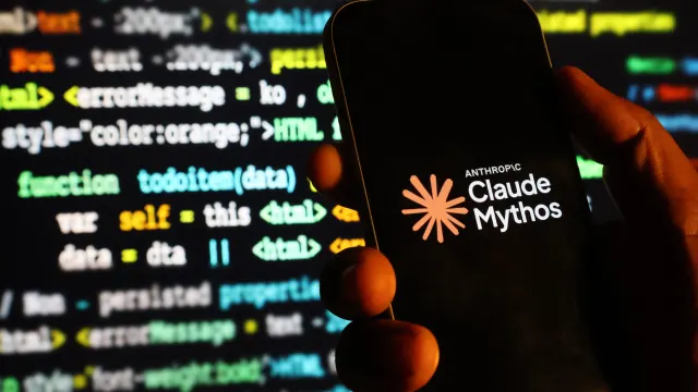 Die Claude-App auf einem Smartphone