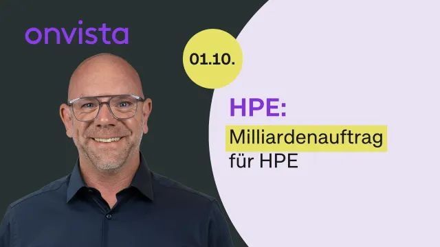 HPE: Milliardenauftrag stärkt das KI-Geschäft